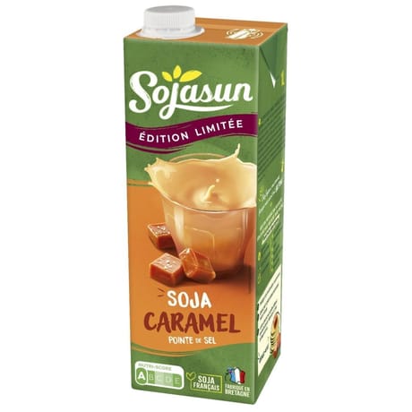 Sojasun boisson caramel édition limitée 1l