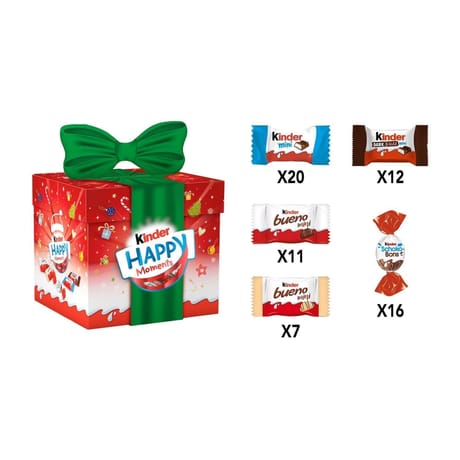 Kinder boîte cadeau chocolats happy moment 382g