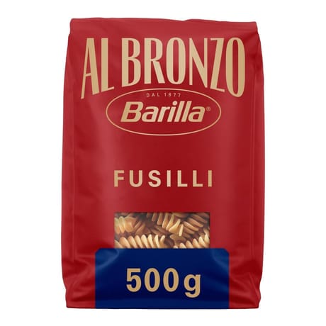 Barilla pates premium fusilli al bronzo 500g