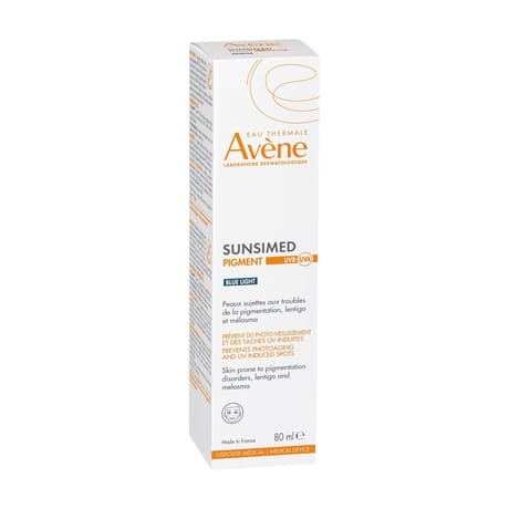 Avene sunsimed pigment uvb uva lumière bleue 80ml