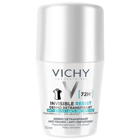 Vichy déodorant roll on 72h invisible 50ml