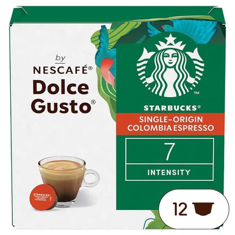 Starbucks by Dolce Gusto espresso Colombia 12 capsules café