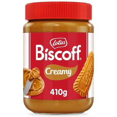Lotus biscoff speculoos à tartiner creamy 410g