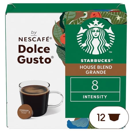 Starbucks by Dolce Gusto house blend grande 12 capsules 102gr