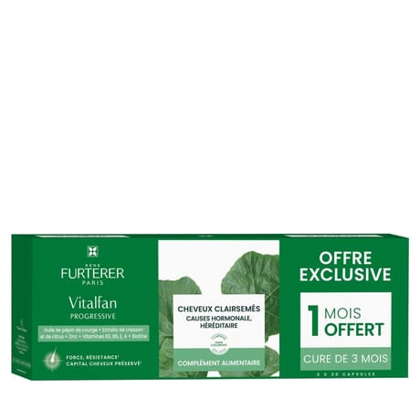 Rene furterer vitalfan progressive sans colorant capsules x30x3