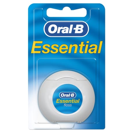 Oral B fil dentaire essentiel floss cire mentholée 50 mètres