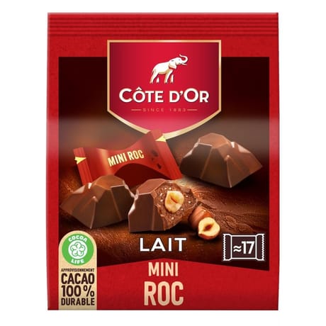Côte d'or mini roc lait 158g