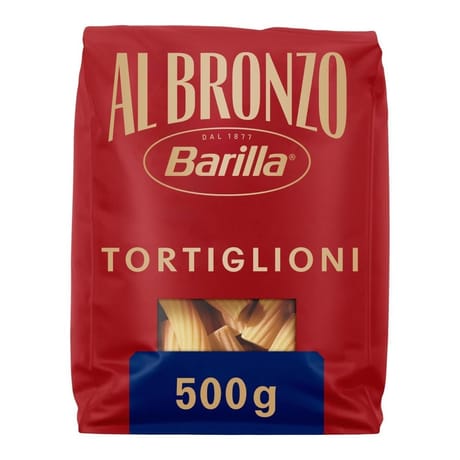 Barilla pates premium tortiglioni al bronzo 500g