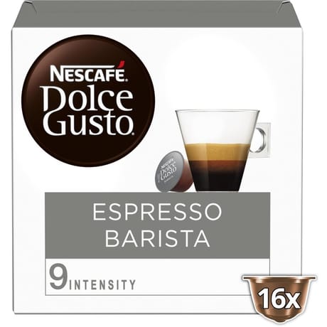Nescafé Dolce Gusto sspresso barista 16 capsules café intensité 9 112g
