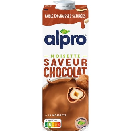 Alpro boisson noisette saveur chocolat 1 l