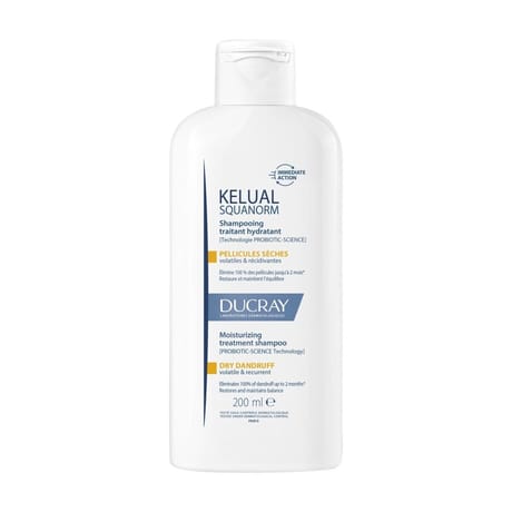 Ducray kélual squanorm shampooing traitant pellicules sèches 200ml