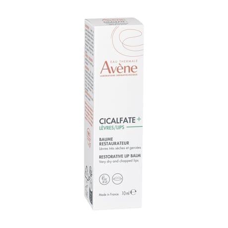 Avene eau thermale cicalfate + baume lèvres 10ml