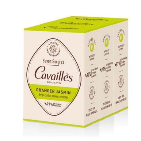 R.cavaillès savon surgras oranger jasmin 3x200g