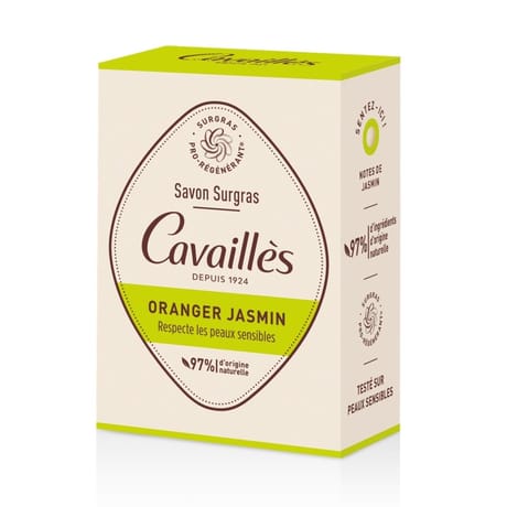 R.cavaillès savon surgras oranger jasmin 100g