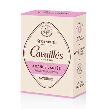 R.cavaillès savon surgras amande lactee 100g