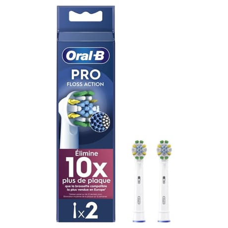Oral-b brossettes floss action x-filments x2