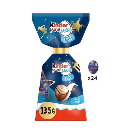 Kinder mini eggs lait sachet 135g