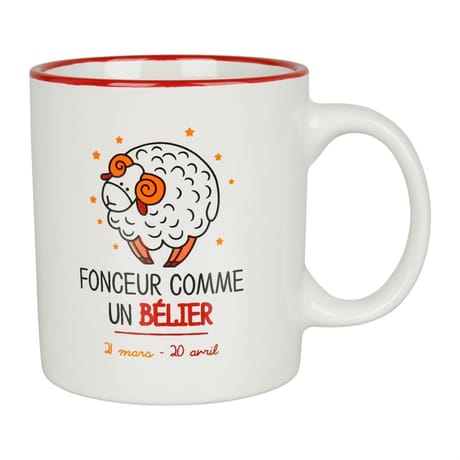 Mug gres 40cl horoscope belier