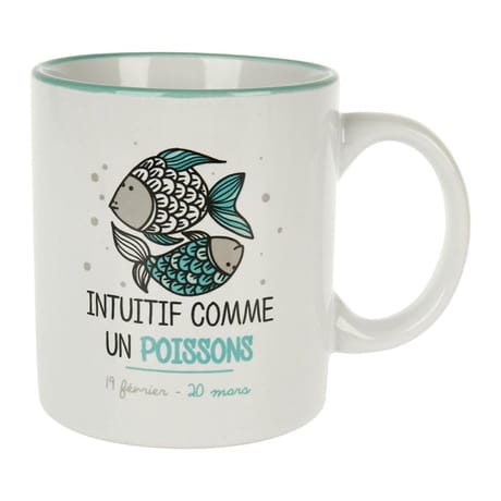 Mug gres 40cl horoscope poisson
