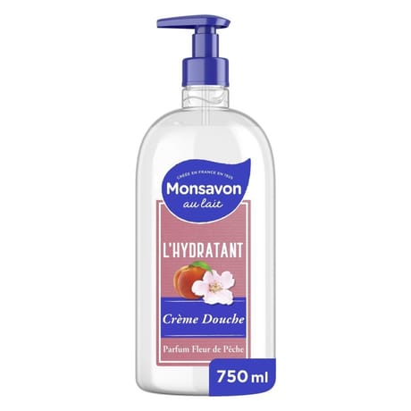 Monsavon crème de douche l'hydratation 750ml