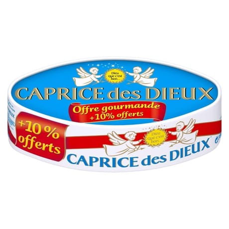 Caprice des Dieux 300g + 10% offert offre gourmande