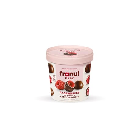 Franui glace bonbon framboise chocolat noir 150g