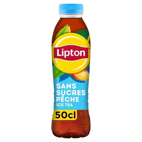Lipton ice tea saveur pêche zéro sucres 500ml
