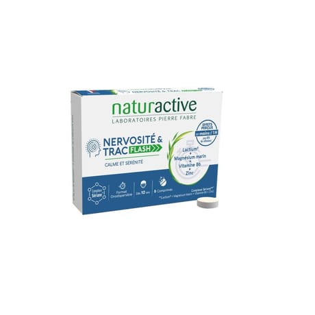 Naturactive nervosité & trac flash 6 comprimes
