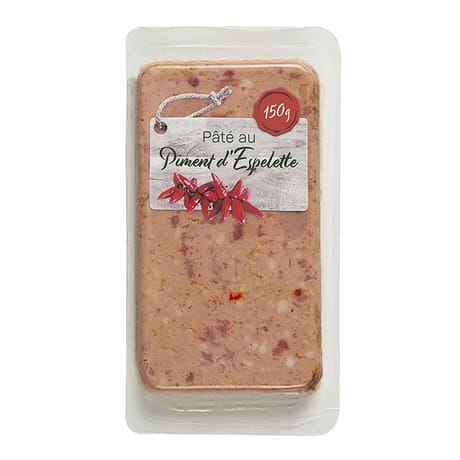 Pâté au piment d'espelette 150g