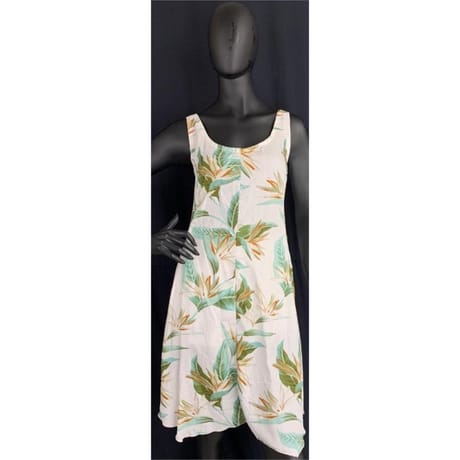 Robe solène femme IMP TROPICAL FEUILLE VERTE TU