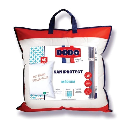 Dodo oreiller 60x60cm saniprotect medium