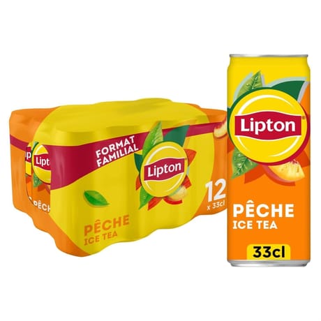 Lipton peche 12x330ml