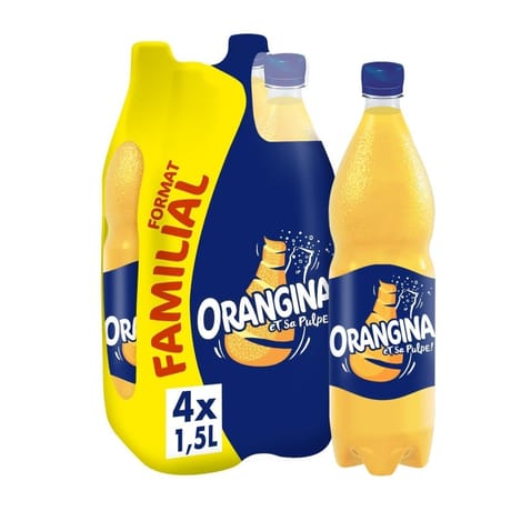 Orangina 4x1.5L format familial