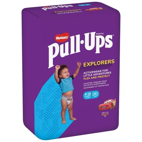 Huggies pull-ups explorers garcon 9-18 mois