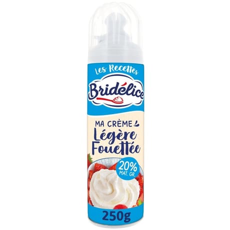 Bridélice crème légère sous pression 20% mg 250g