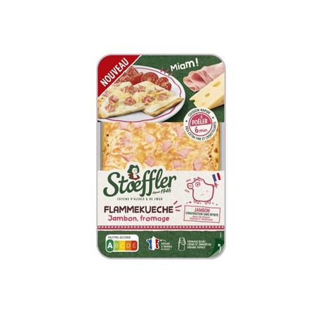 Stoeffler flammekueche jambon emmental 190g