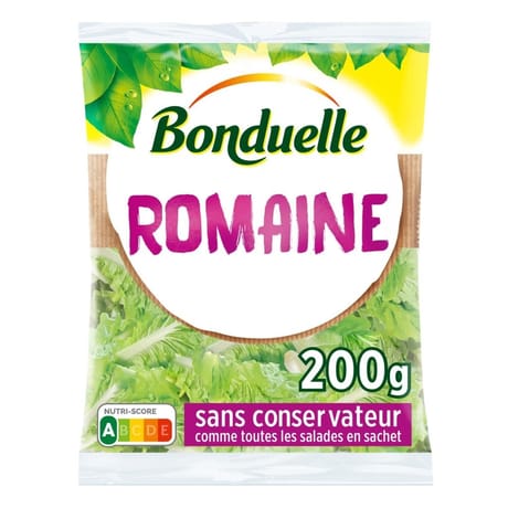 Bonduelle laitue romaine 200g
