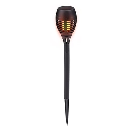 Torche solaire effet flamme d7,5x48cm 12led grundig