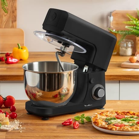 Moulinex robot pâtissier Kitchen Machine essential noir QA150810