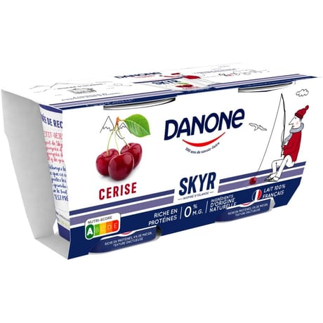 Danone skyr cerise 2X140g