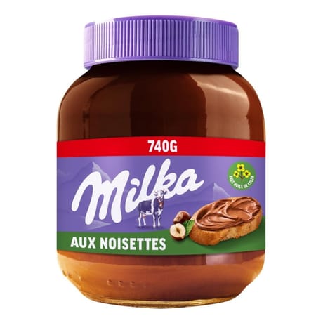 Milka pâte à tartiner 740g