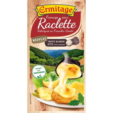 Ermitage fromage pour raclette aux truffes 200g