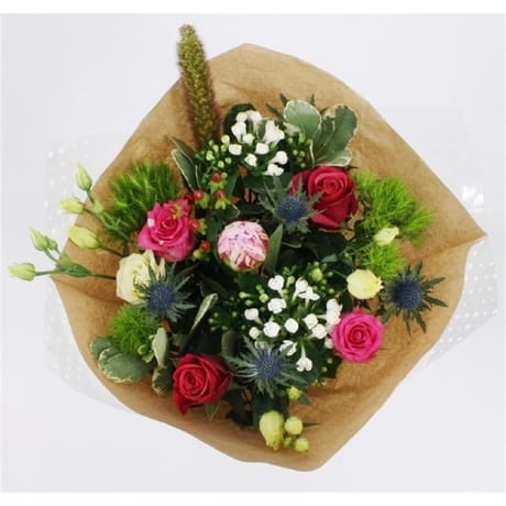 Bouquet maman cerise