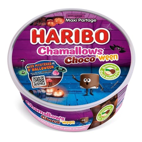Haribo chamallows chocoween 300g