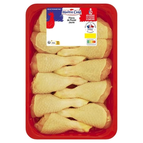 Maître Coq pilon de poulet jaune 1kg