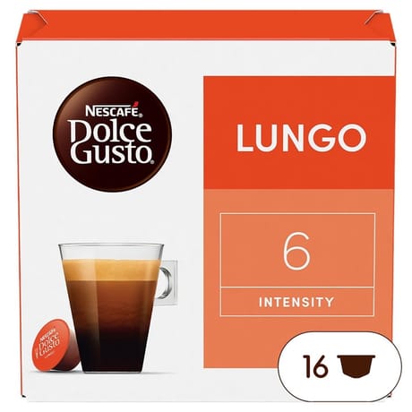 Nescafé capsules de café dolce gusto lungo x16 - 89g