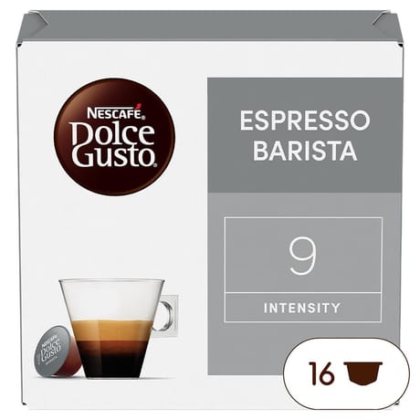Nescafé dosettes de café dolce gusto barista x16 capsules 104g
