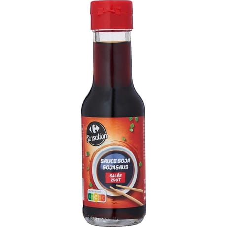 Carrefour sensation sauce soja salée - 125ml
