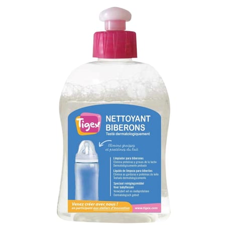 Liquide nettoyant spécial biberon Tigex