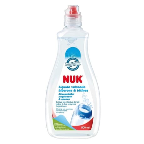 Liquide vaisselle biberons et tétines 500ml Nuk